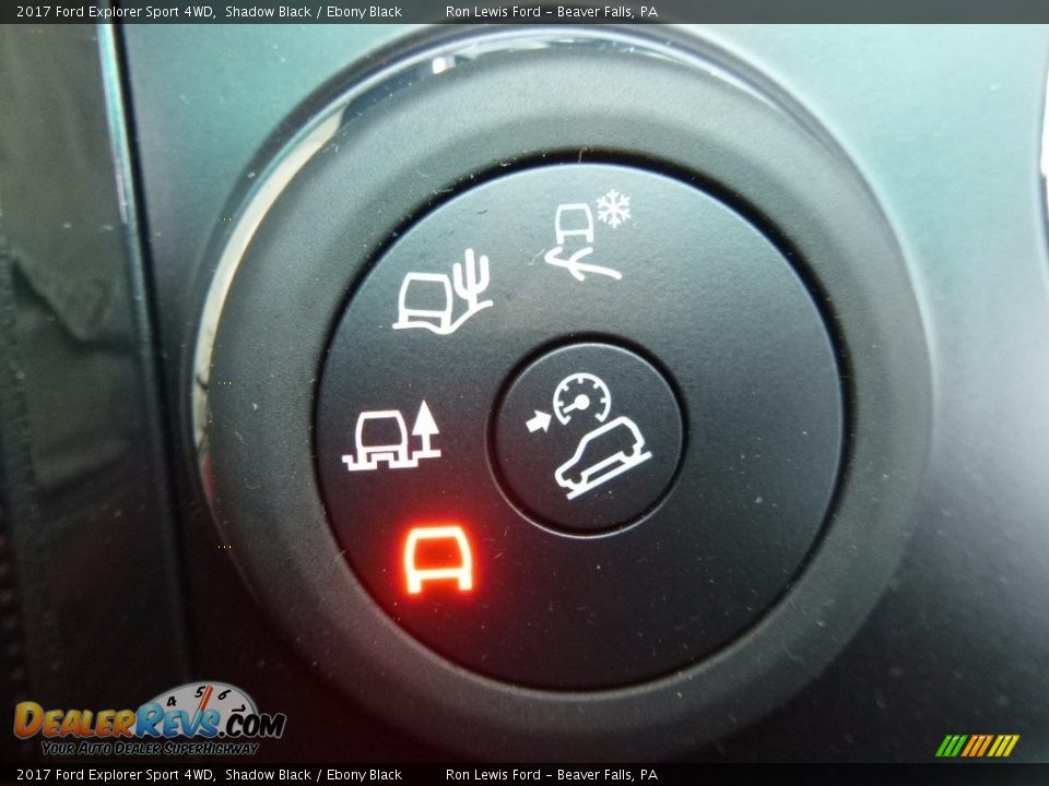 2017 Ford Explorer Sport 4WD Shadow Black / Ebony Black Photo #19