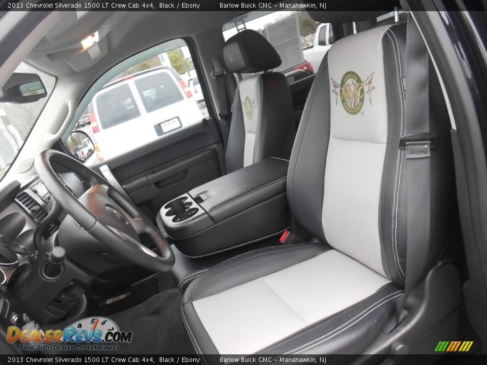 2013 Chevrolet Silverado 1500 LT Crew Cab 4x4 Black / Ebony Photo #19