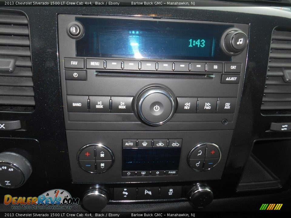 2013 Chevrolet Silverado 1500 LT Crew Cab 4x4 Black / Ebony Photo #25