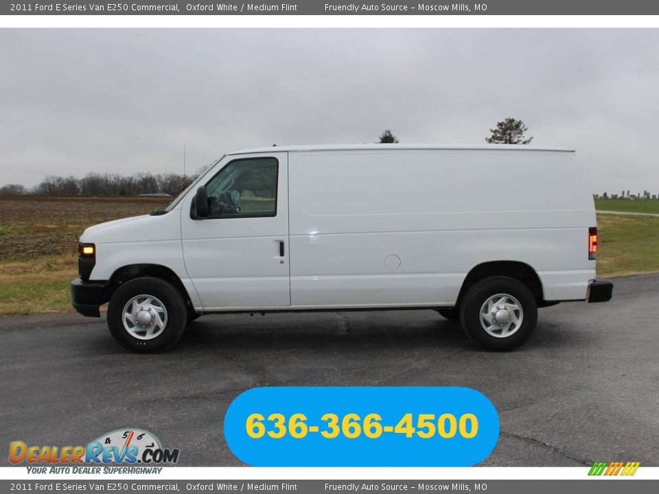 2011 Ford E Series Van E250 Commercial Oxford White / Medium Flint Photo #1