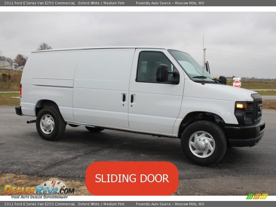 2011 Ford E Series Van E250 Commercial Oxford White / Medium Flint Photo #2