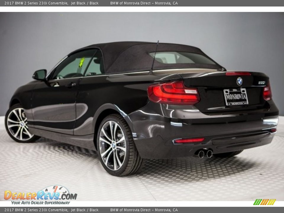 2017 BMW 2 Series 230i Convertible Jet Black / Black Photo #3