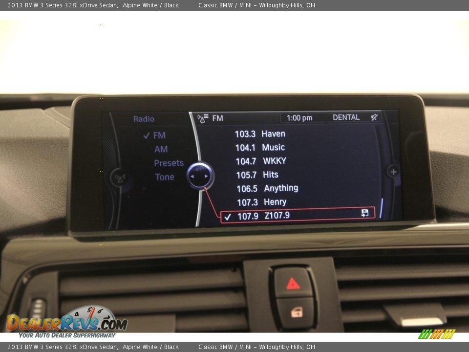 2013 BMW 3 Series 328i xDrive Sedan Alpine White / Black Photo #10