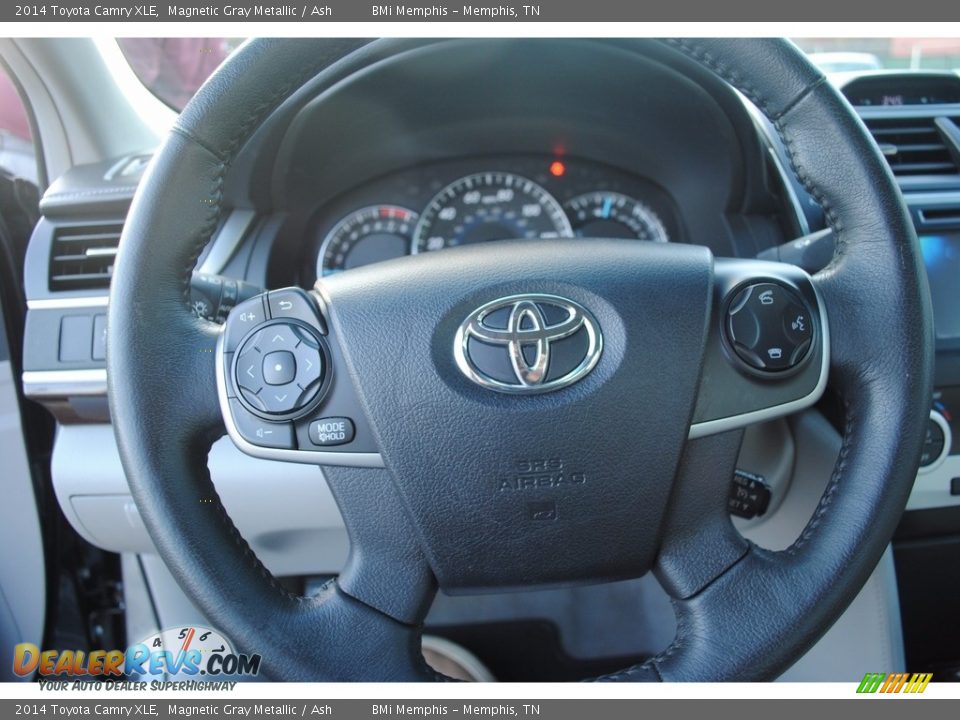 2014 Toyota Camry XLE Magnetic Gray Metallic / Ash Photo #13