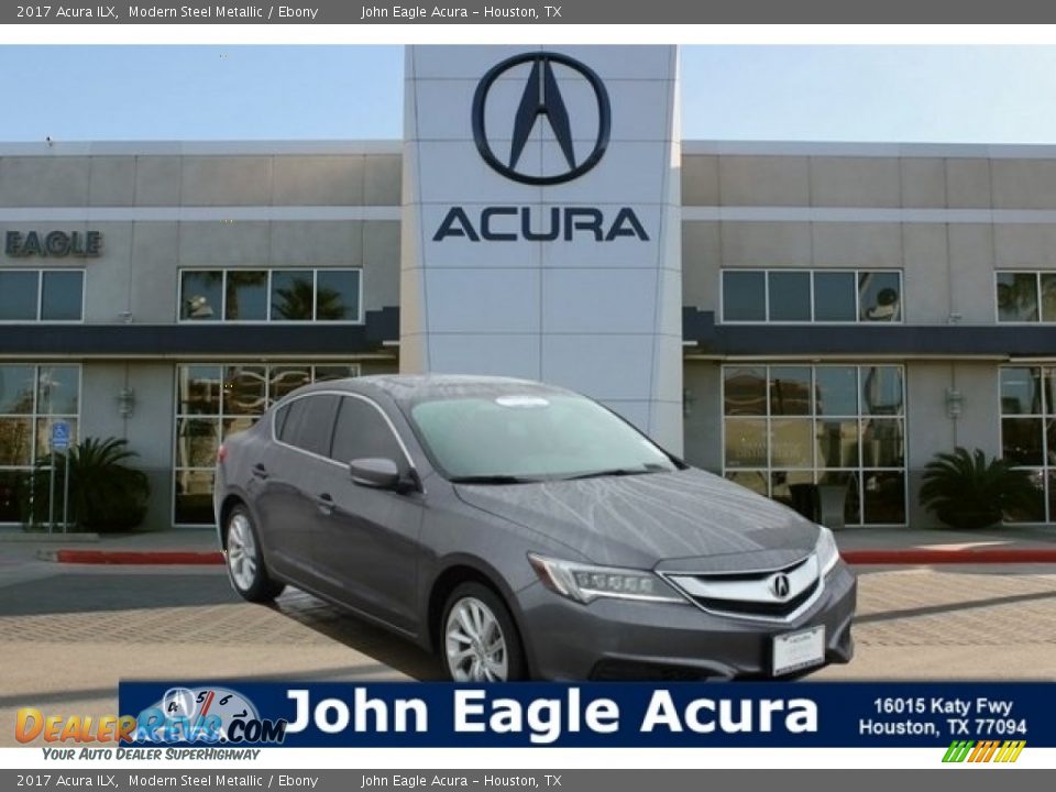 2017 Acura ILX Modern Steel Metallic / Ebony Photo #1