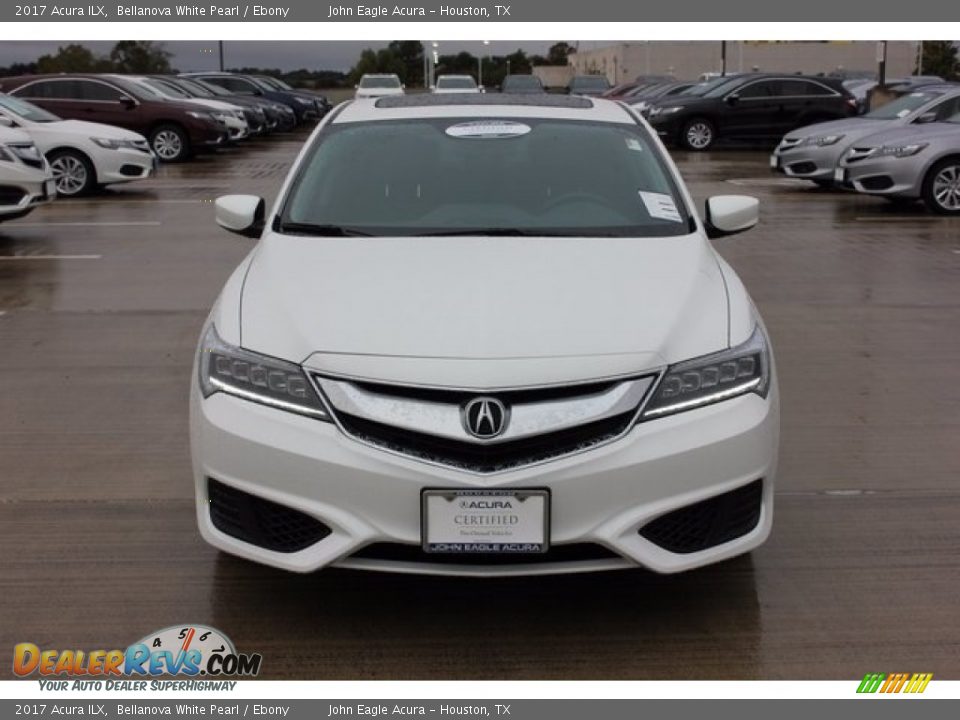 2017 Acura ILX Bellanova White Pearl / Ebony Photo #2