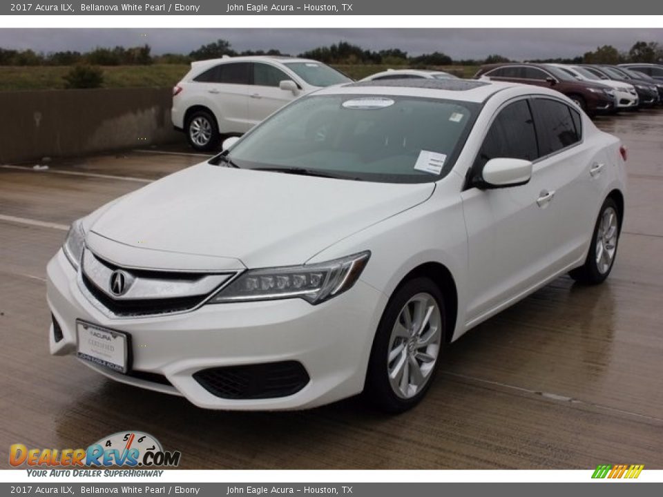 2017 Acura ILX Bellanova White Pearl / Ebony Photo #3