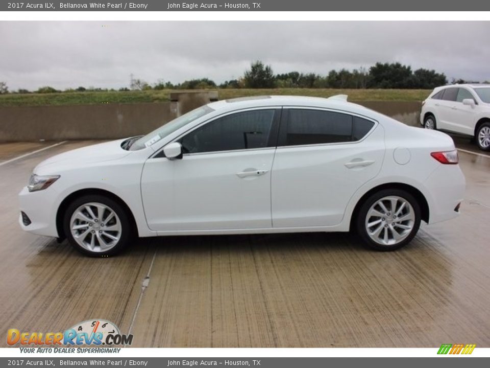 2017 Acura ILX Bellanova White Pearl / Ebony Photo #4