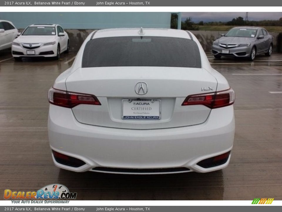 2017 Acura ILX Bellanova White Pearl / Ebony Photo #6
