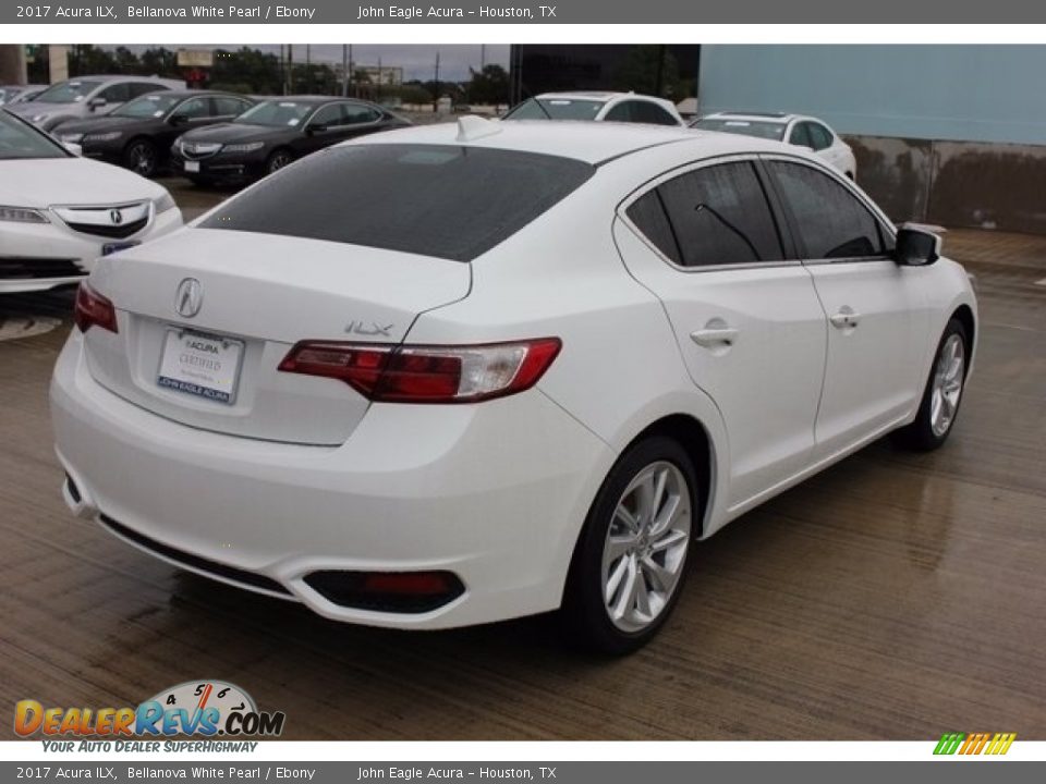 2017 Acura ILX Bellanova White Pearl / Ebony Photo #7