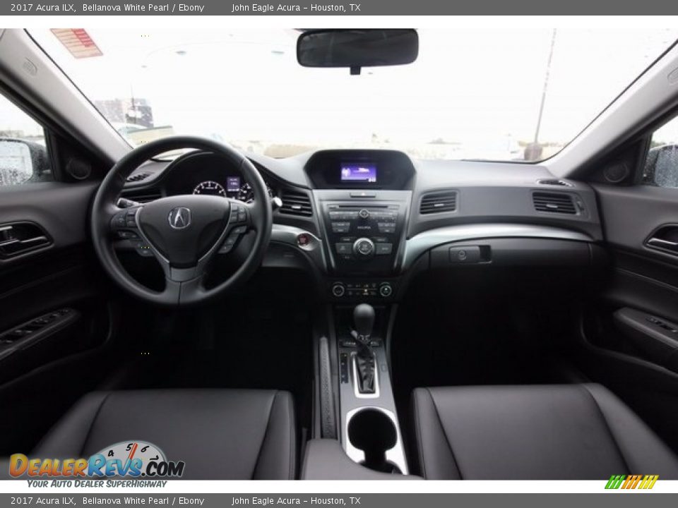 2017 Acura ILX Bellanova White Pearl / Ebony Photo #9
