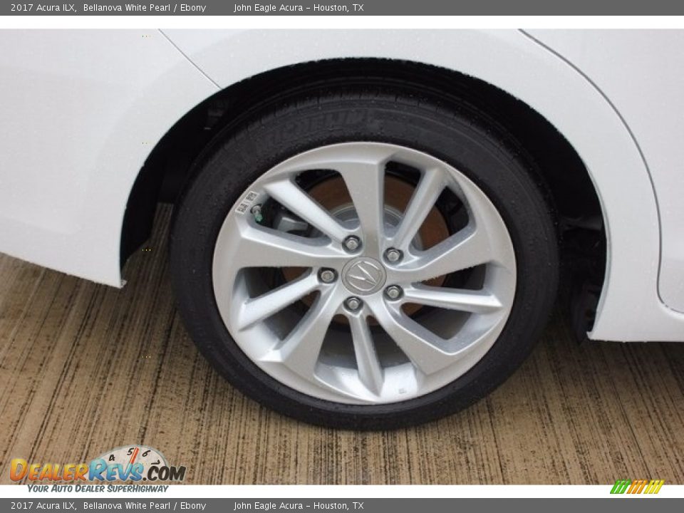 2017 Acura ILX Bellanova White Pearl / Ebony Photo #12