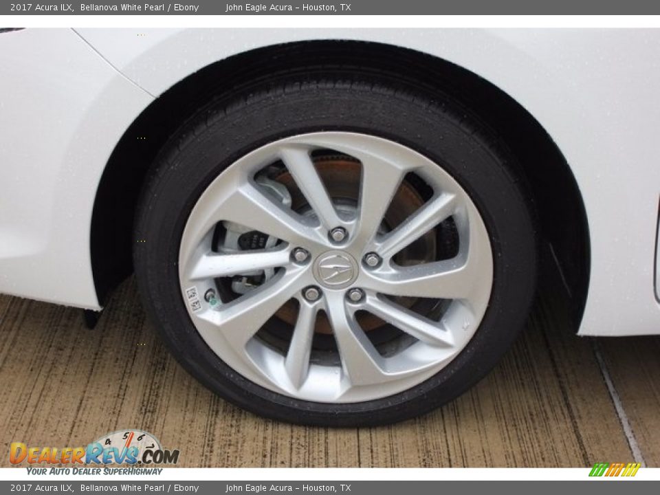 2017 Acura ILX Bellanova White Pearl / Ebony Photo #14