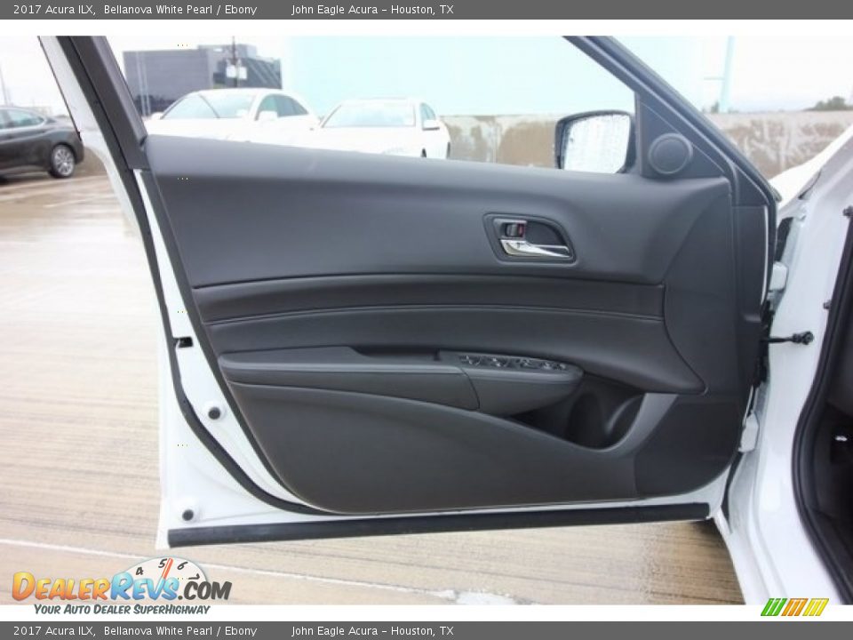 2017 Acura ILX Bellanova White Pearl / Ebony Photo #15