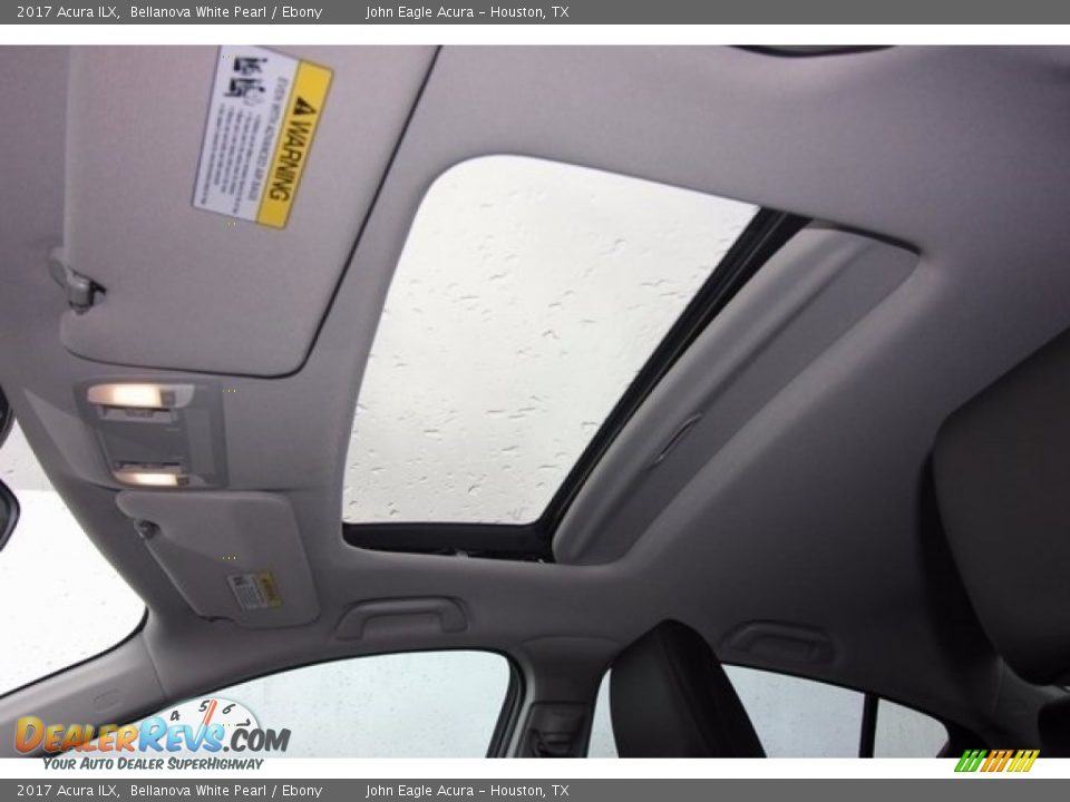 2017 Acura ILX Bellanova White Pearl / Ebony Photo #17