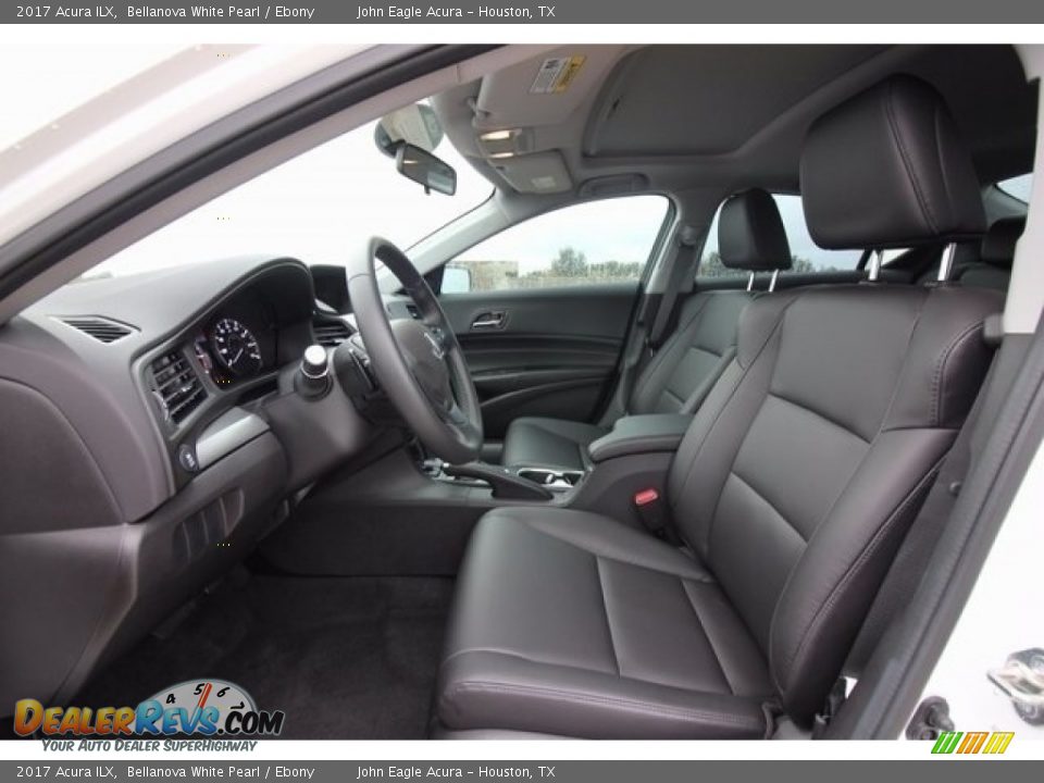 2017 Acura ILX Bellanova White Pearl / Ebony Photo #18