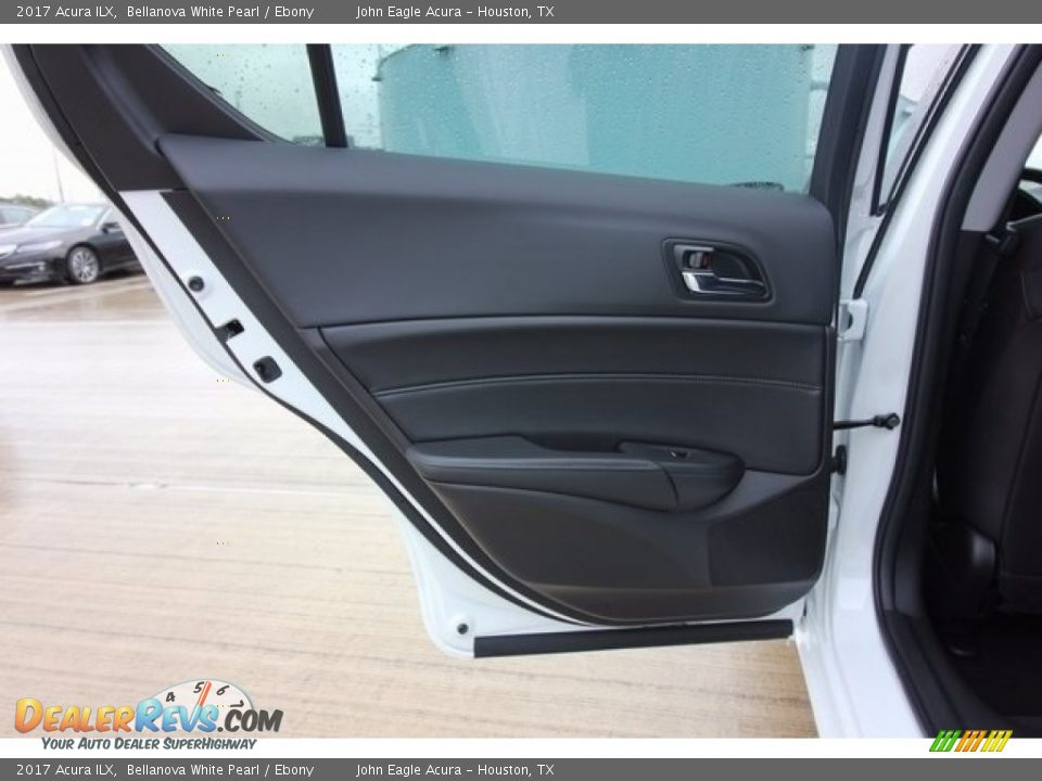 2017 Acura ILX Bellanova White Pearl / Ebony Photo #19