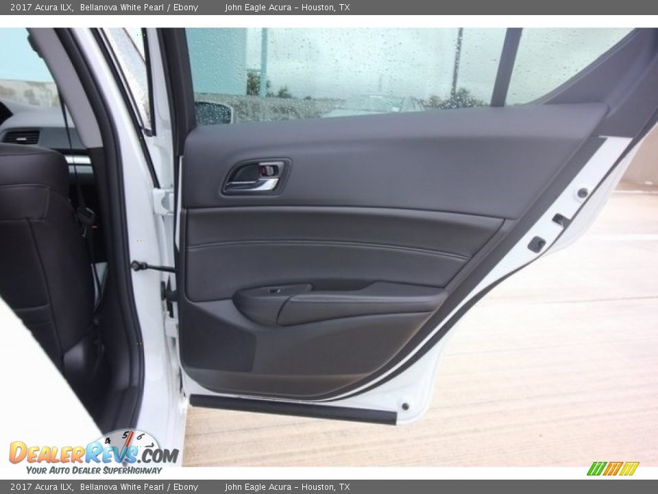 2017 Acura ILX Bellanova White Pearl / Ebony Photo #22