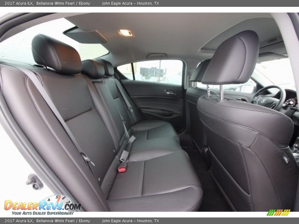 2017 Acura ILX Bellanova White Pearl / Ebony Photo #23