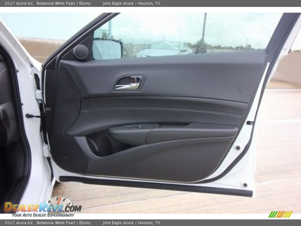 2017 Acura ILX Bellanova White Pearl / Ebony Photo #24