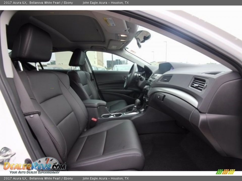 2017 Acura ILX Bellanova White Pearl / Ebony Photo #25