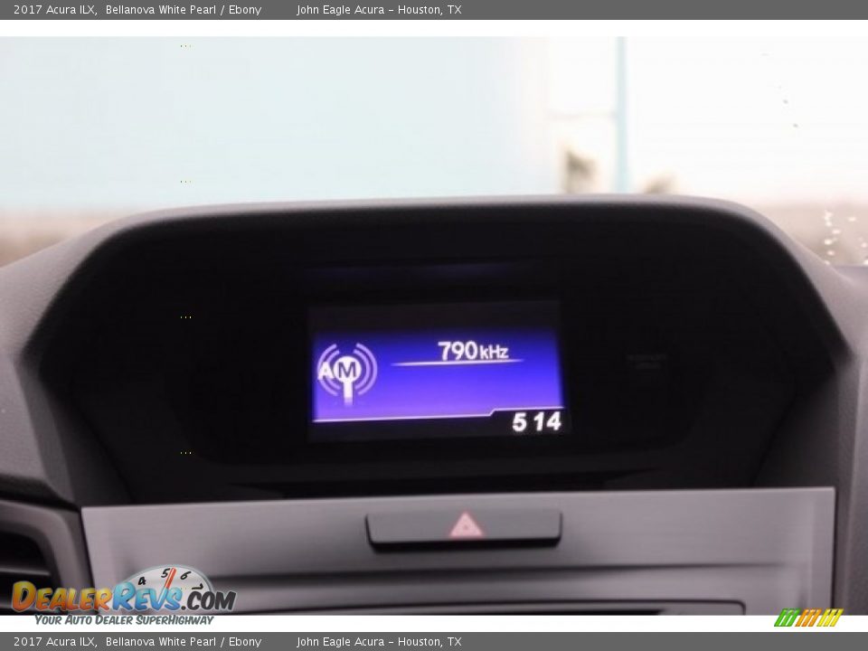 2017 Acura ILX Bellanova White Pearl / Ebony Photo #30
