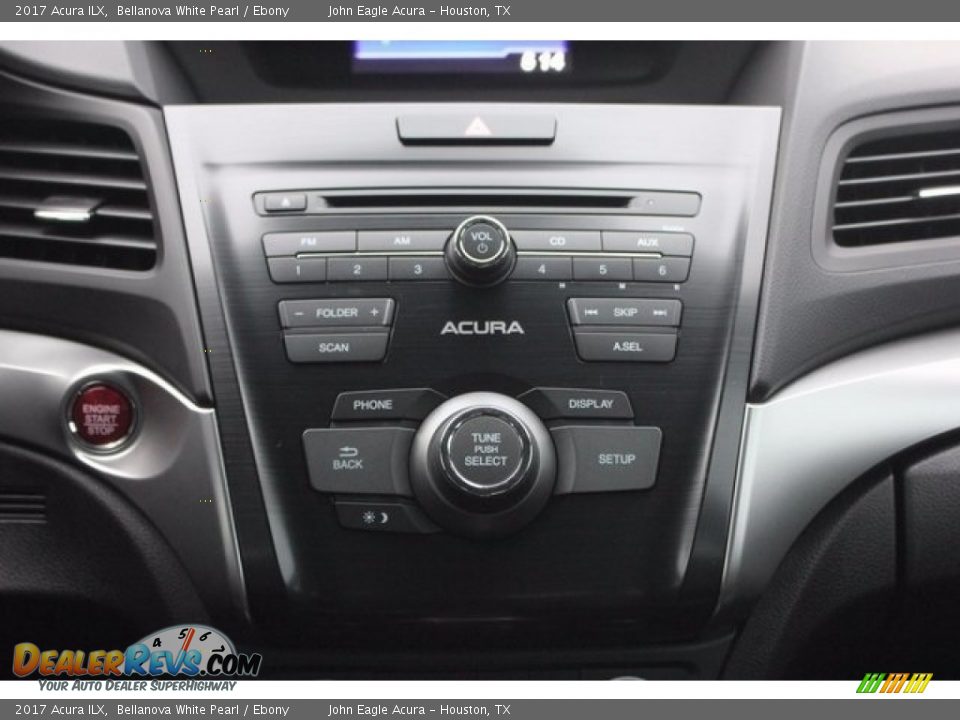 2017 Acura ILX Bellanova White Pearl / Ebony Photo #31