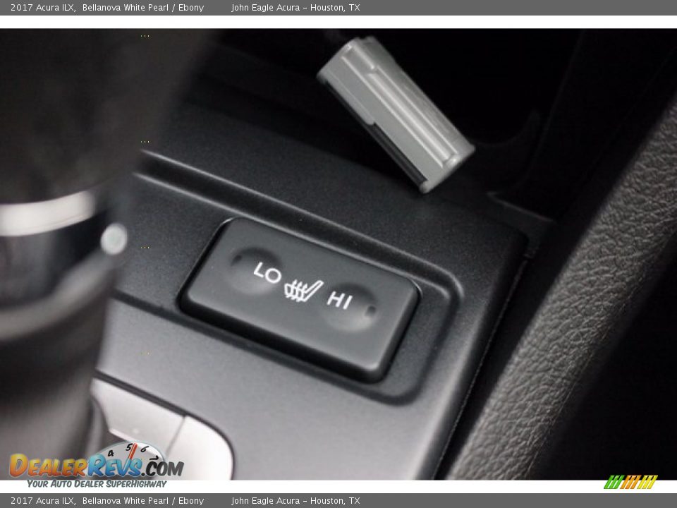 2017 Acura ILX Bellanova White Pearl / Ebony Photo #36