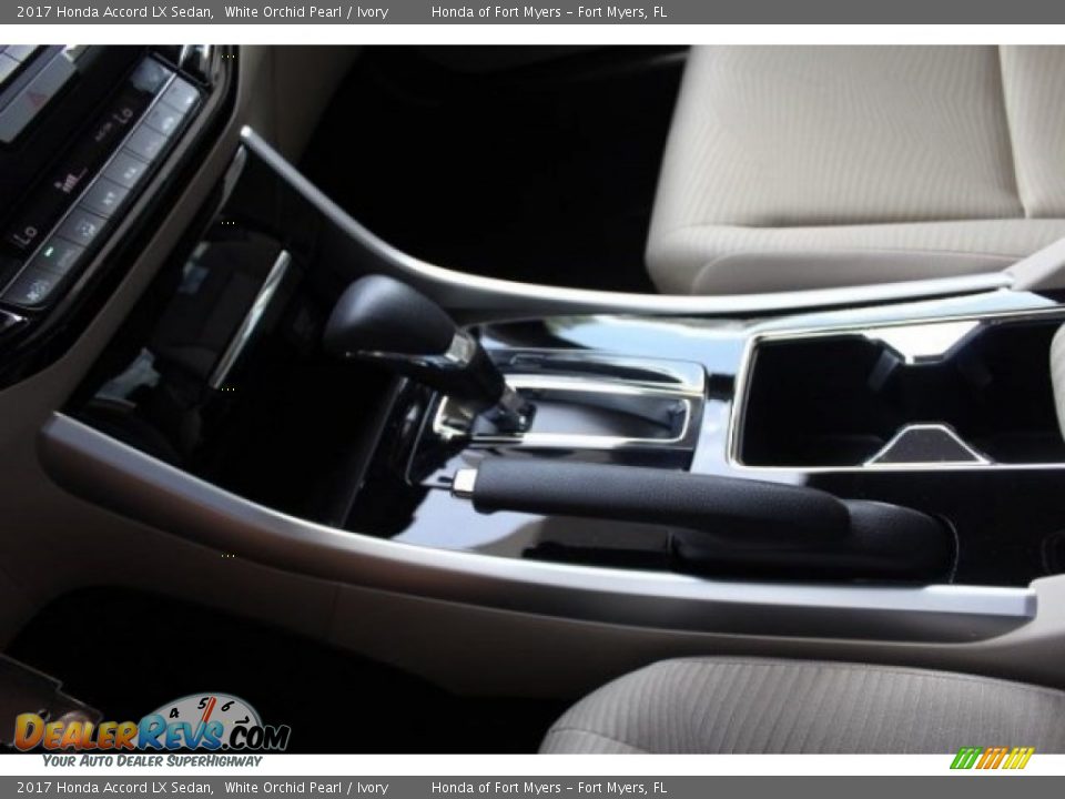 2017 Honda Accord LX Sedan White Orchid Pearl / Ivory Photo #21