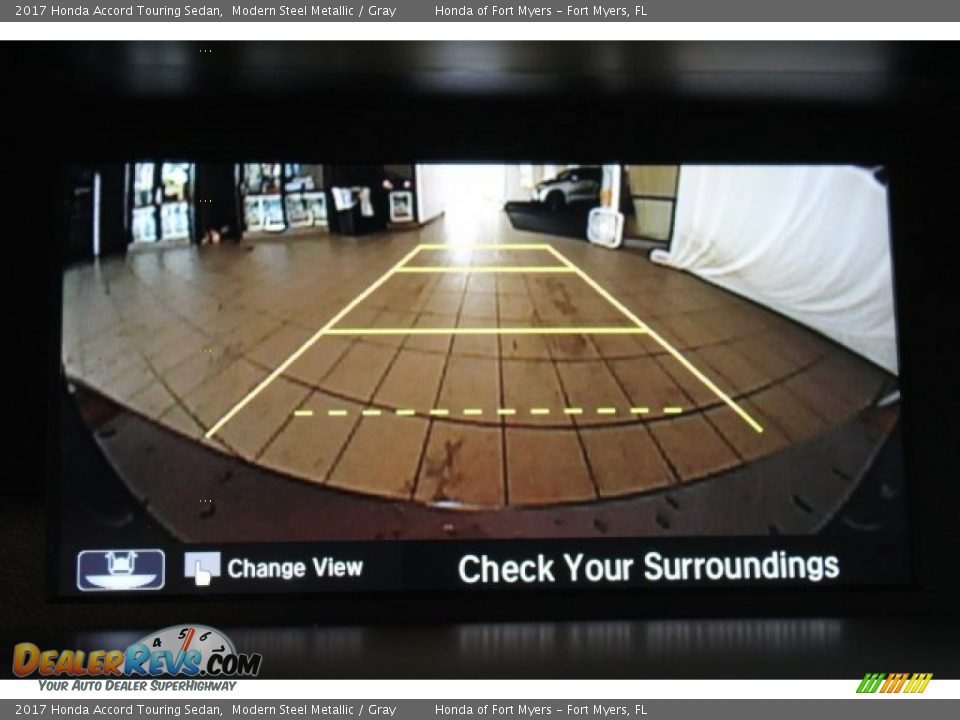 2017 Honda Accord Touring Sedan Modern Steel Metallic / Gray Photo #20