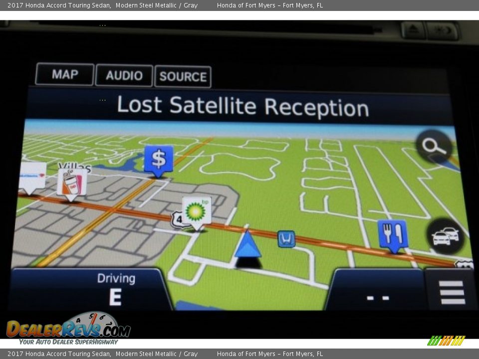 2017 Honda Accord Touring Sedan Modern Steel Metallic / Gray Photo #23