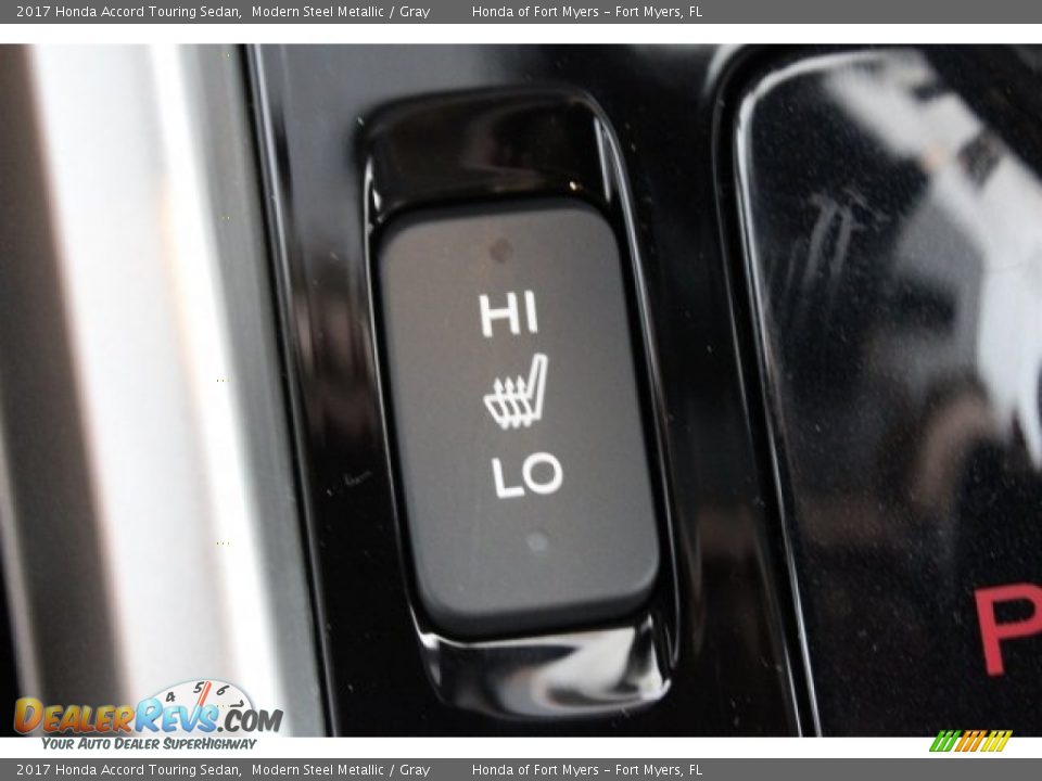 2017 Honda Accord Touring Sedan Modern Steel Metallic / Gray Photo #26