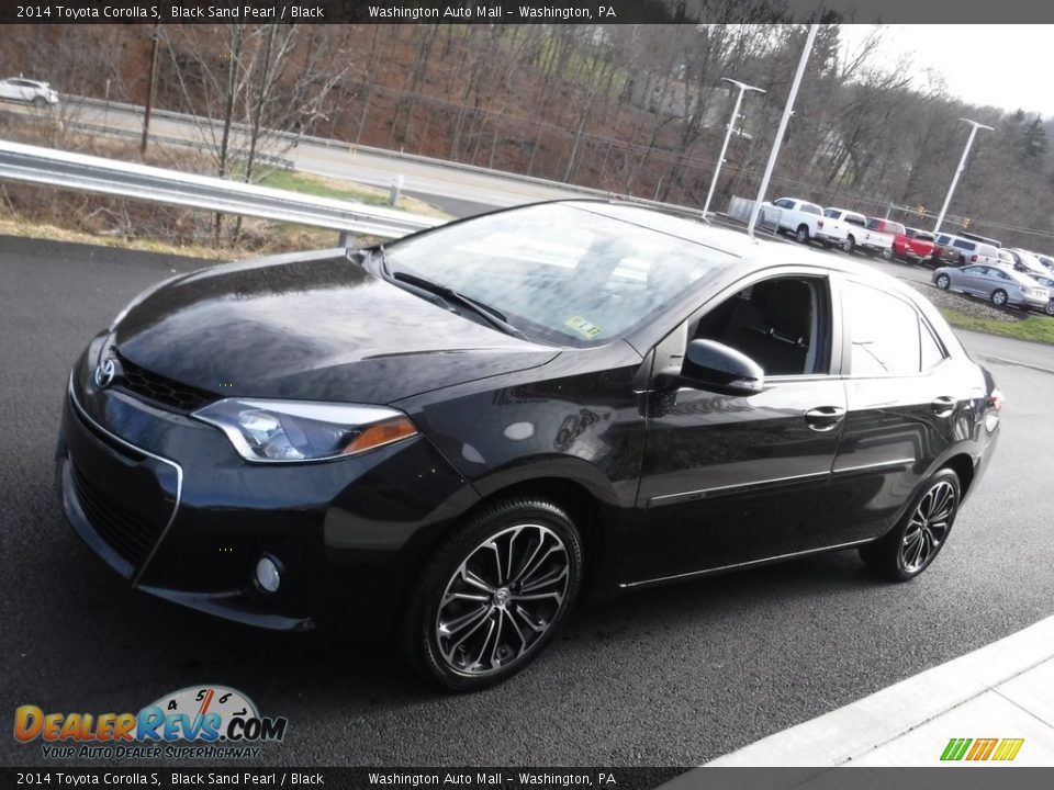 2014 Toyota Corolla S Black Sand Pearl / Black Photo #6