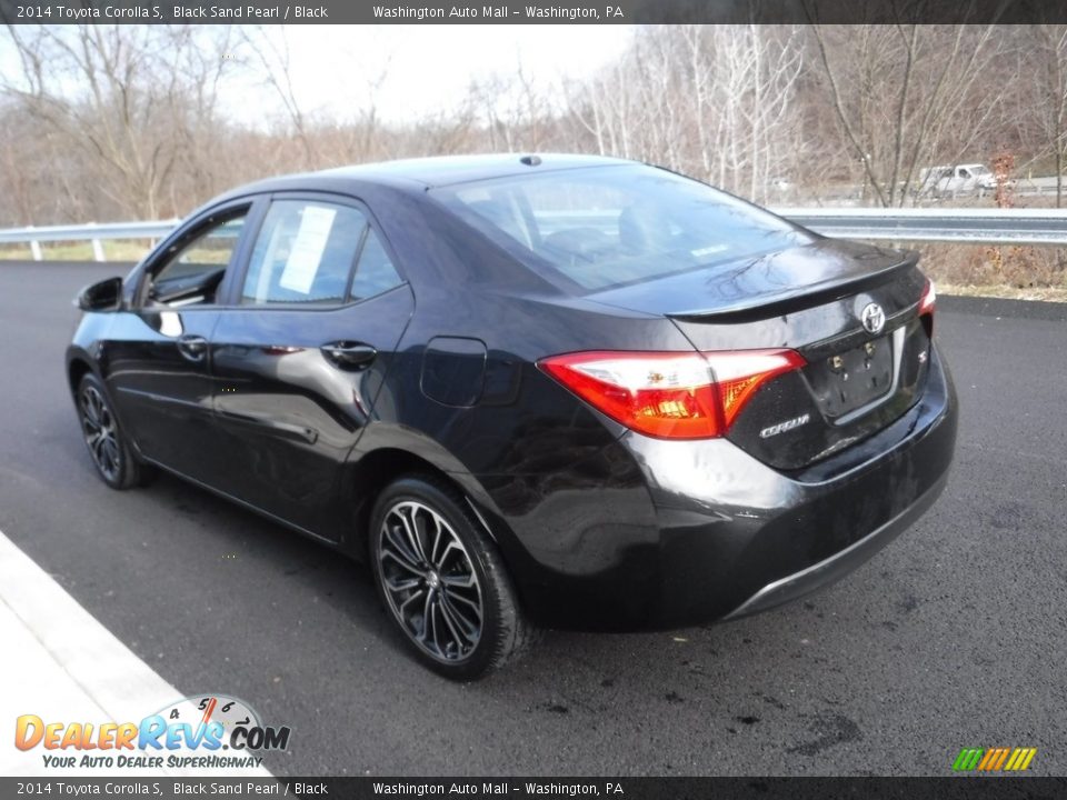 2014 Toyota Corolla S Black Sand Pearl / Black Photo #8