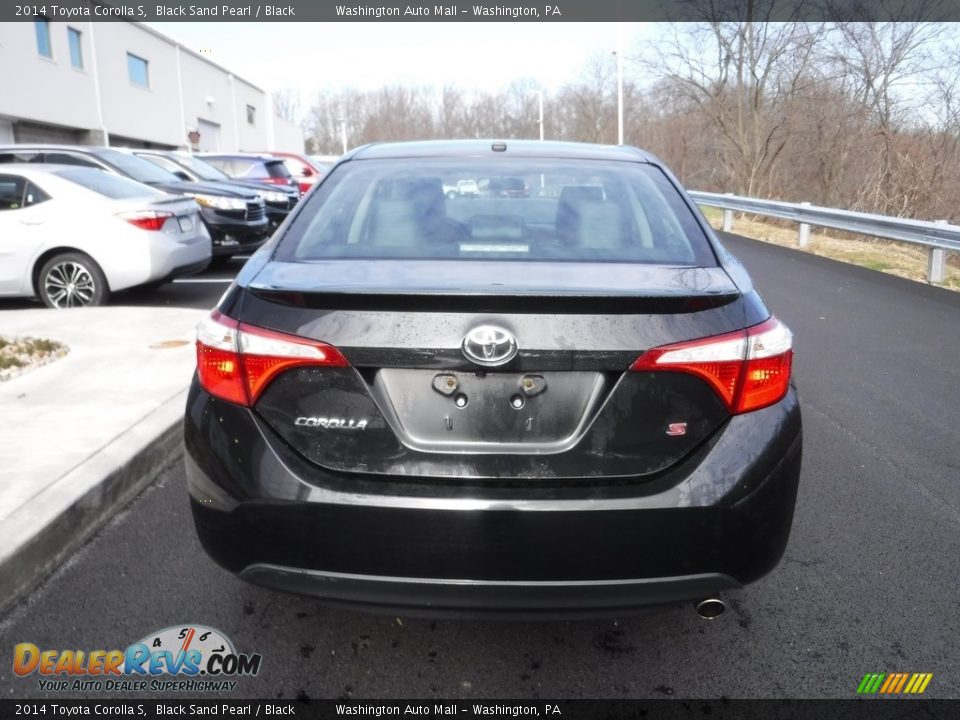 2014 Toyota Corolla S Black Sand Pearl / Black Photo #9