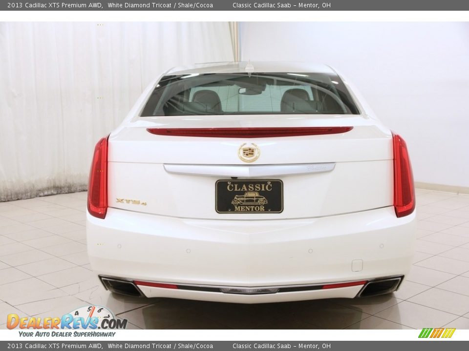 2013 Cadillac XTS Premium AWD White Diamond Tricoat / Shale/Cocoa Photo #21