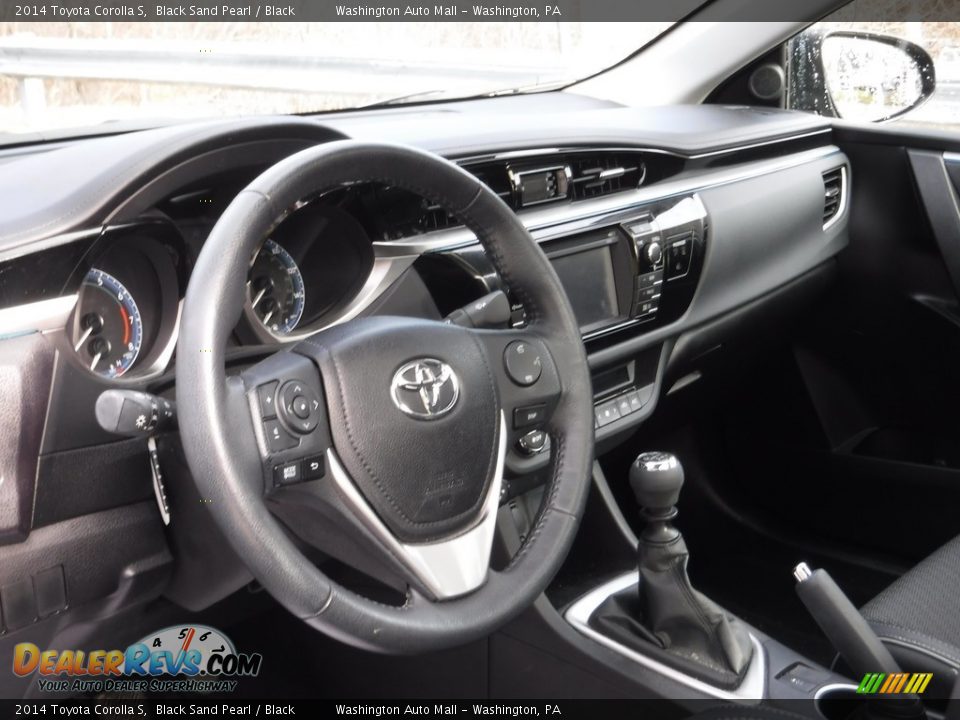 2014 Toyota Corolla S Black Sand Pearl / Black Photo #14