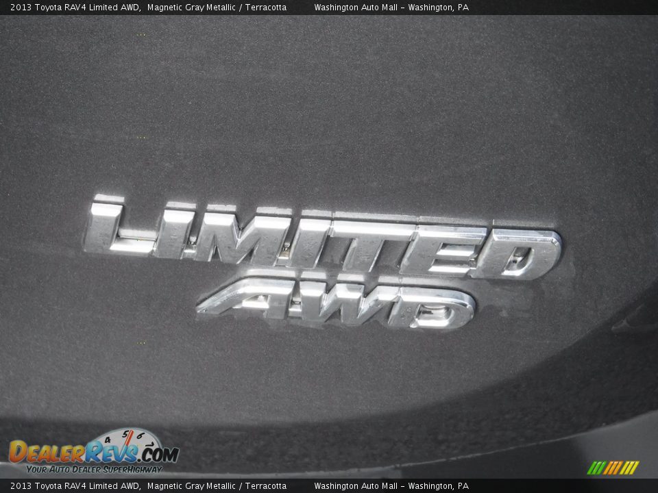 2013 Toyota RAV4 Limited AWD Magnetic Gray Metallic / Terracotta Photo #11