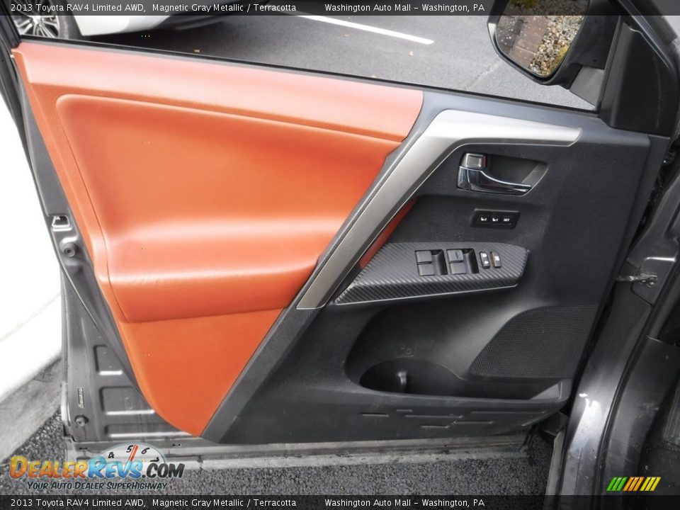 2013 Toyota RAV4 Limited AWD Magnetic Gray Metallic / Terracotta Photo #14