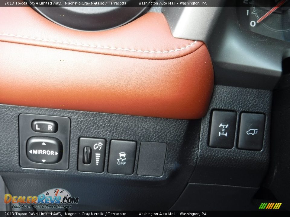 2013 Toyota RAV4 Limited AWD Magnetic Gray Metallic / Terracotta Photo #17