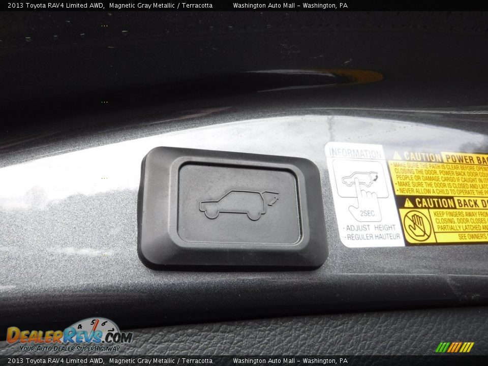 2013 Toyota RAV4 Limited AWD Magnetic Gray Metallic / Terracotta Photo #24