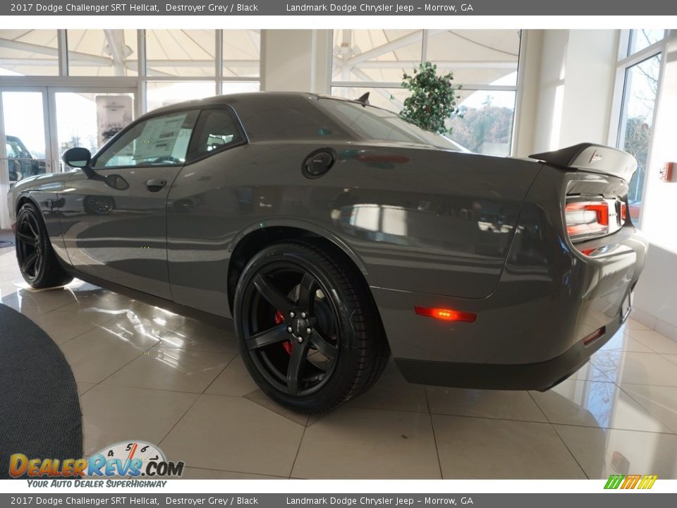 2017 Dodge Challenger SRT Hellcat Destroyer Grey / Black Photo #2