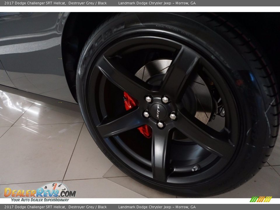 2017 Dodge Challenger SRT Hellcat Destroyer Grey / Black Photo #3