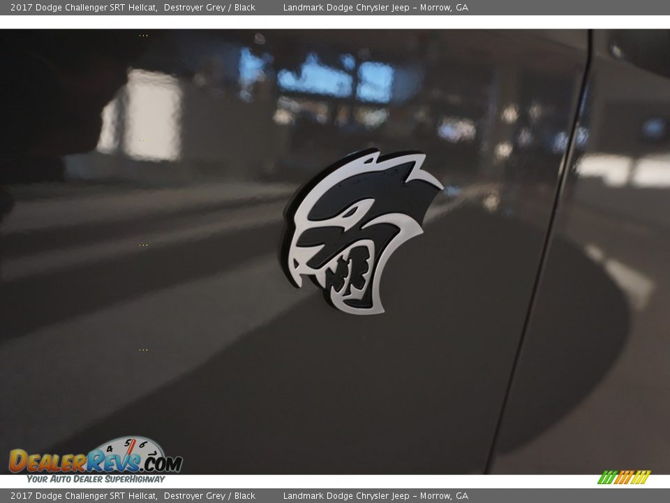 2017 Dodge Challenger SRT Hellcat Destroyer Grey / Black Photo #4