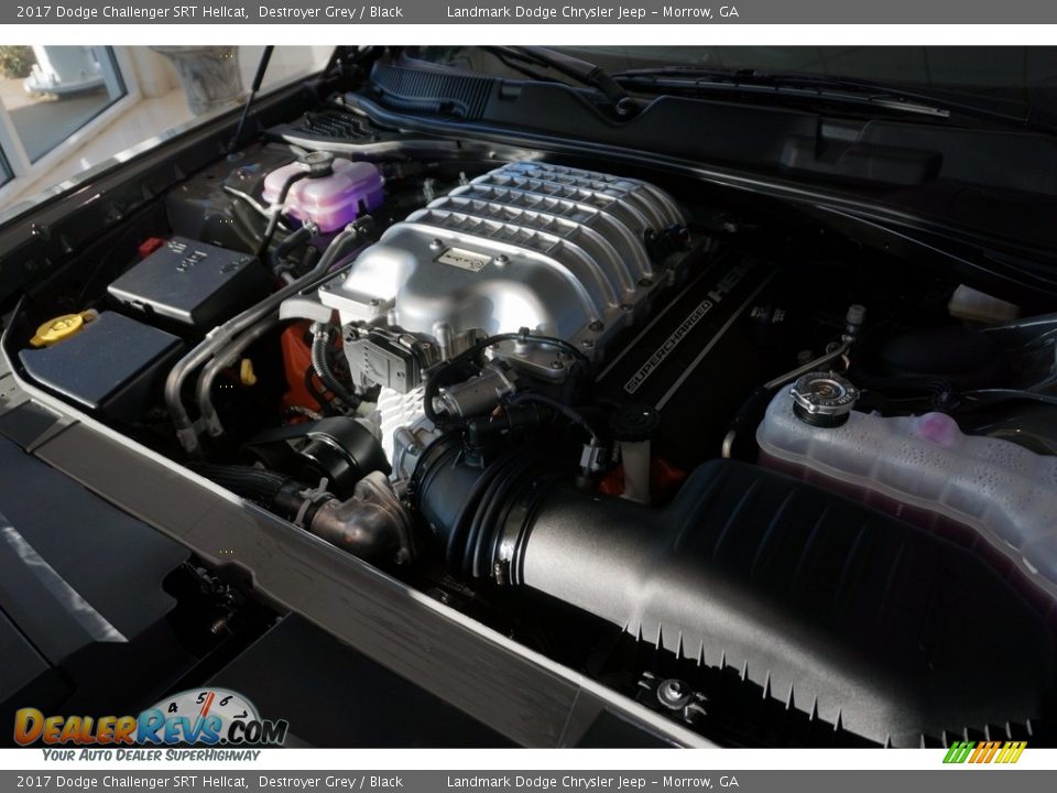 2017 Dodge Challenger SRT Hellcat Destroyer Grey / Black Photo #8