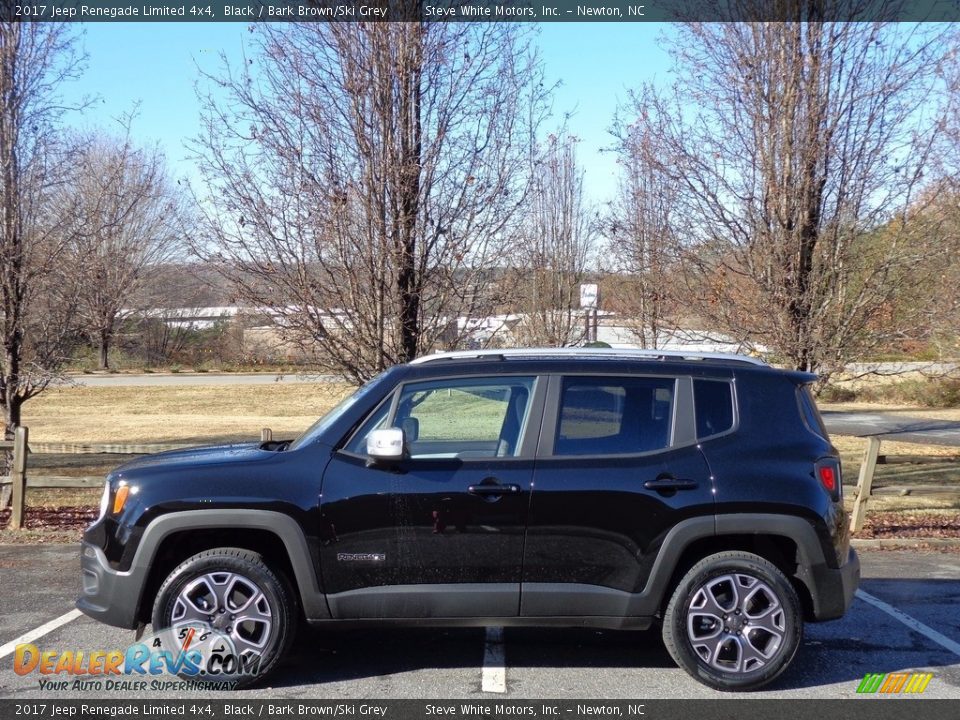 Black 2017 Jeep Renegade Limited 4x4 Photo #1