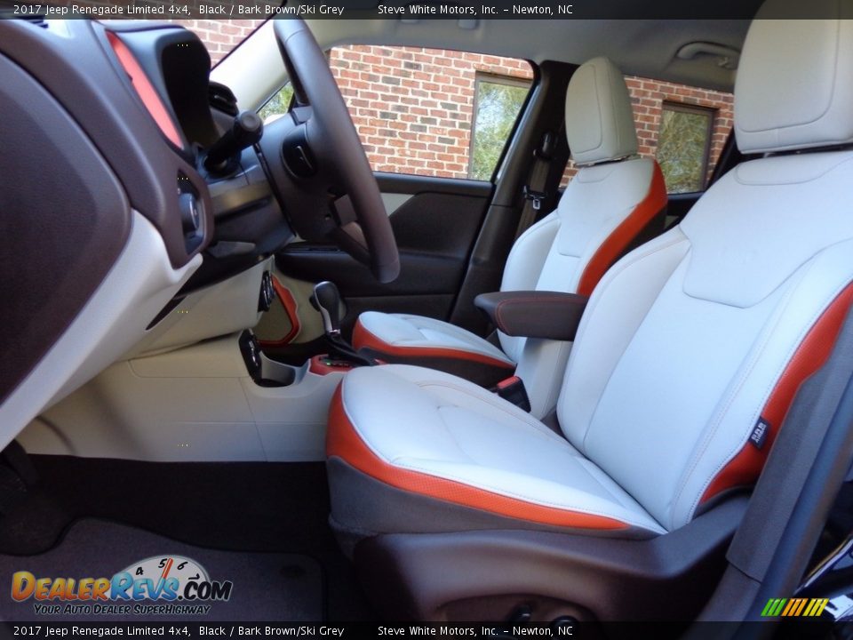 Bark Brown/Ski Grey Interior - 2017 Jeep Renegade Limited 4x4 Photo #9