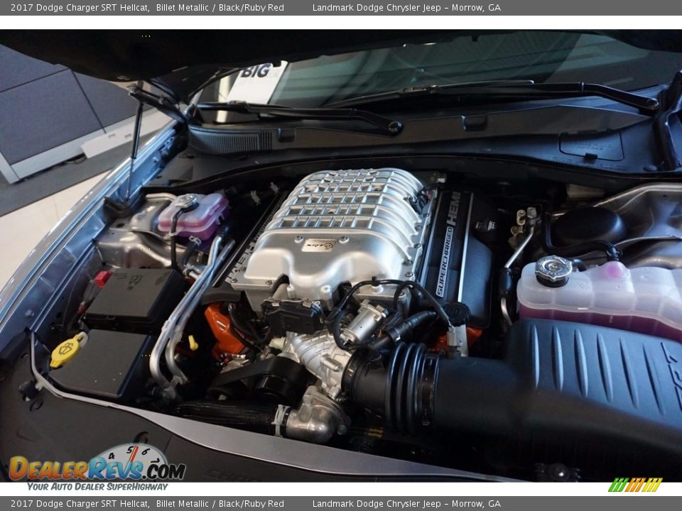 2017 Dodge Charger SRT Hellcat 6.2 Liter Supercharged HEMI OHV 16-Valve VVT V8 Engine Photo #10