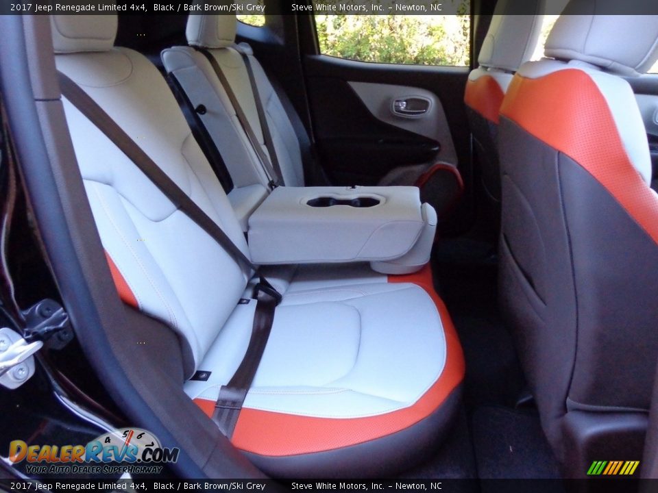 Rear Seat of 2017 Jeep Renegade Limited 4x4 Photo #12