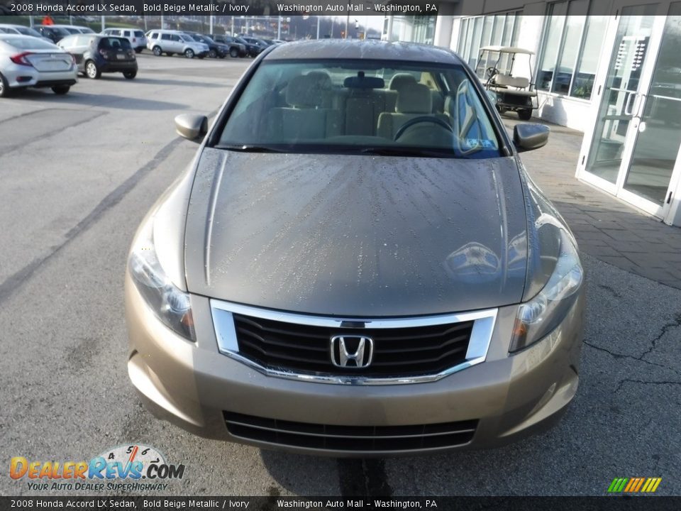 2008 Honda Accord LX Sedan Bold Beige Metallic / Ivory Photo #4